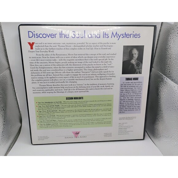 Vintage Soul Life - Audiobook By Thomas Moore With 6 Cassettes In Set Brand New! - Picture 3 of 10